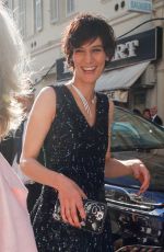 CLOTILDE HESME Leaves Hotel Barriere Le Majestic in Cannes 05/28/2017