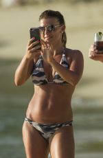 COLEEN ROONEY in Bikini at a Beach in Barbados 05/26/2017