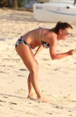 COLEEN ROONEY in Bikini at a Beach in Barbados 05/26/2017