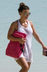 COLEEN ROONEY in Bikini on the Beach in Barbados 05/25/2017