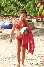 COLEEN ROONEY in Bikini on the Beach in Barbados 05/25/2017