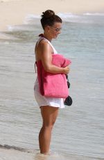COLEEN ROONEY in Bikini on the Beach in Barbados 05/25/2017