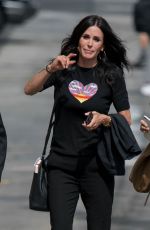 COURTENEY COX Arrives at Jimmy Kimmel Live 05/05/2017