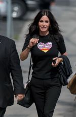 COURTENEY COX Arrives at Jimmy Kimmel Live 05/05/2017