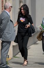 COURTENEY COX Arrives at Jimmy Kimmel Live 05/05/2017