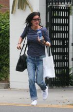 COURTENEY COX Out Shopping at Express in Beverly Hills 05/09/2017