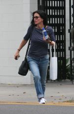COURTENEY COX Out Shopping at Express in Beverly Hills 05/09/2017