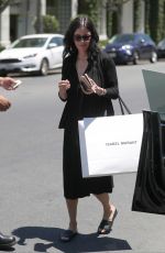 COURTENEY COX Out Shopping in West Hollywood 05/19/2017
