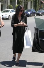 COURTENEY COX Out Shopping in West Hollywood 05/19/2017