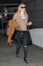 COURTNEY LOVE at LAX Airport in Los Angeles 05/22/2017