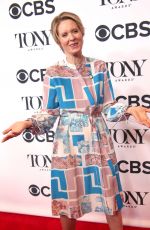 CYNTHIA NIXON at 2017 Tony Awards Meet the Nominees Press Junket in New York 05/03/2017