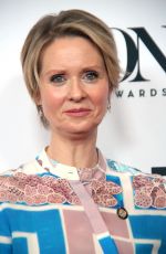 CYNTHIA NIXON at 2017 Tony Awards Meet the Nominees Press Junket in New York 05/03/2017