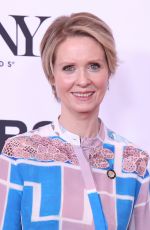 CYNTHIA NIXON at 2017 Tony Awards Meet the Nominees Press Junket in New York 05/03/2017