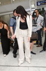 DAISY LOWE Arrives at Airport in Nice 05/18/2017