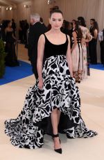DAISY RIDLEY at 2017 MET Gala in New York 05/01/2017