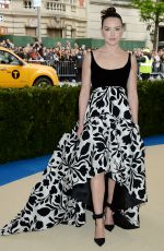 DAISY RIDLEY at 2017 MET Gala in New York 05/01/2017