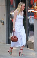 DAKOTA FANNING Out and About in New York 05/17/2017