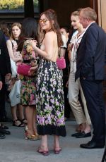 DAKOTA JOHNSON Arrives at Gucci Cruise 2018 Fashion Show in Florence 05/29/2017