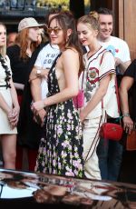 DAKOTA JOHNSON Arrives at Gucci Cruise 2018 Fashion Show in Florence 05/29/2017