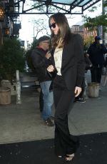 DAKOTA JOHNSON Arrives Back to Her Hotel in New York 05/03/2017