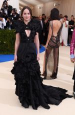 DAKOTA JOHNSON at 2017 MET Gala in New York 05/01/2017