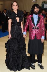 DAKOTA JOHNSON at 2017 MET Gala in New York 05/01/2017