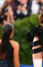 DAKOTA JOHNSON at 2017 MET Gala in New York 05/01/2017