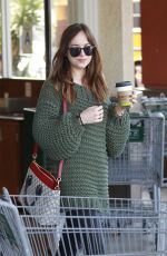 DAKOTA JOHNSON at Carrera Cafe in Los Angeles 05/25/2017