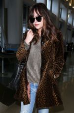 DAKOTA JOHNSON at LAX Airport in Los Angeles 05/05/2017