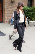 DAKOTA JOHNSON Leaves Her Hotel in New York 05/03/2017