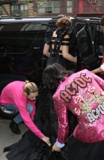 DAKOTA JOHNSON on Her Way to MET Gala in New York 05/01/2017