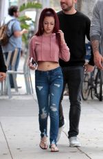 DANIELLE BREGOLI Out Shopping in Beverly Hills 05/09/2017