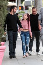 DANIELLE BREGOLI Out Shopping in Beverly Hills 05/09/2017