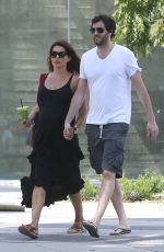 DANIELLE LINEKER Out with Boyfriend in West Hollywood 05/29/2017