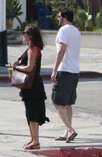 DANIELLE LINEKER Out with Boyfriend in West Hollywood 05/29/2017