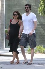DANIELLE LINEKER Out with Boyfriend in West Hollywood 05/29/2017