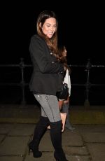DANIELLE LLOYD Night Out in Manchester 05/12/2017