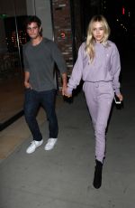 DELILAH HAMLIN and Boyfriend Aidan Reilly Leaves Avenue Club in Hollywood 05/13/2017