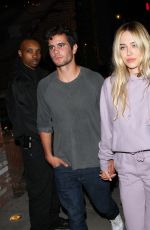 DELILAH HAMLIN and Boyfriend Aidan Reilly Leaves Avenue Club in Hollywood 05/13/2017