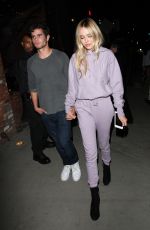 DELILAH HAMLIN and Boyfriend Aidan Reilly Leaves Avenue Club in Hollywood 05/13/2017
