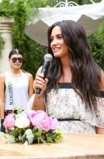 DEMI LOVATO at Demi Lovato for Fabletics Collaboration Launch in Beverly HIlls 05/10/2017