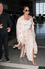 DEMI LOVATO at LAX Airport in Los Angeles 05/16/2017