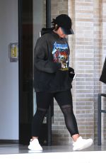 DEMI LOVATO Leaves Barneys New York in Beverly Hills 05/26/2017