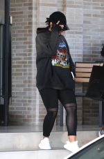 DEMI LOVATO Leaves Barneys New York in Beverly Hills 05/26/2017
