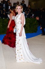 DIANE KRUGER at 2017 MET Gala in New York 05/01/2017