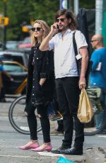 DIANNA AGRON and Winston Marshall Out in New York 05/26/2017