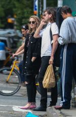 DIANNA AGRON and Winston Marshall Out in New York 05/26/2017