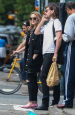 DIANNA AGRON and Winston Marshall Out in New York 05/26/2017