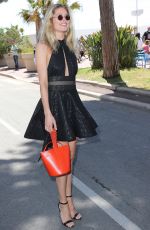 DOUTZEN KROES Out and About in Cannes 05/23/2017