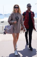 DOUTZEN KROES Out at Croisette in Cannes 05/25/2017